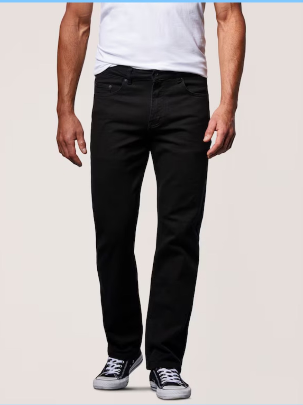 Denver Hayes Men's FLEXTECH® Relaxed Fit Tapered Leg Stretch Jeans